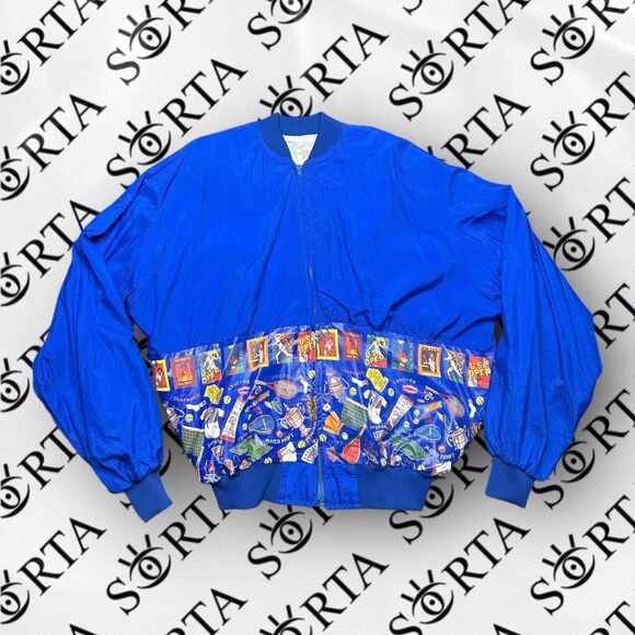 VTG 90s Official US Open Tennis Full Zip Windbreaker By Ferons Size XL RARE - Picture 1 of 14